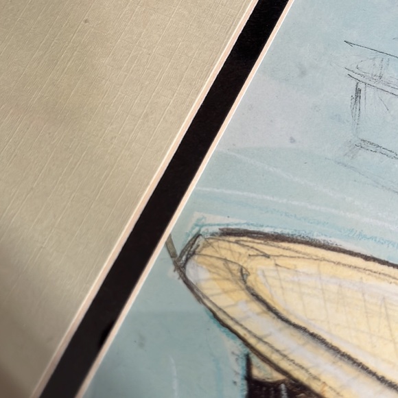 Candle Light Soak framed and matted print - Picture 9 of 15